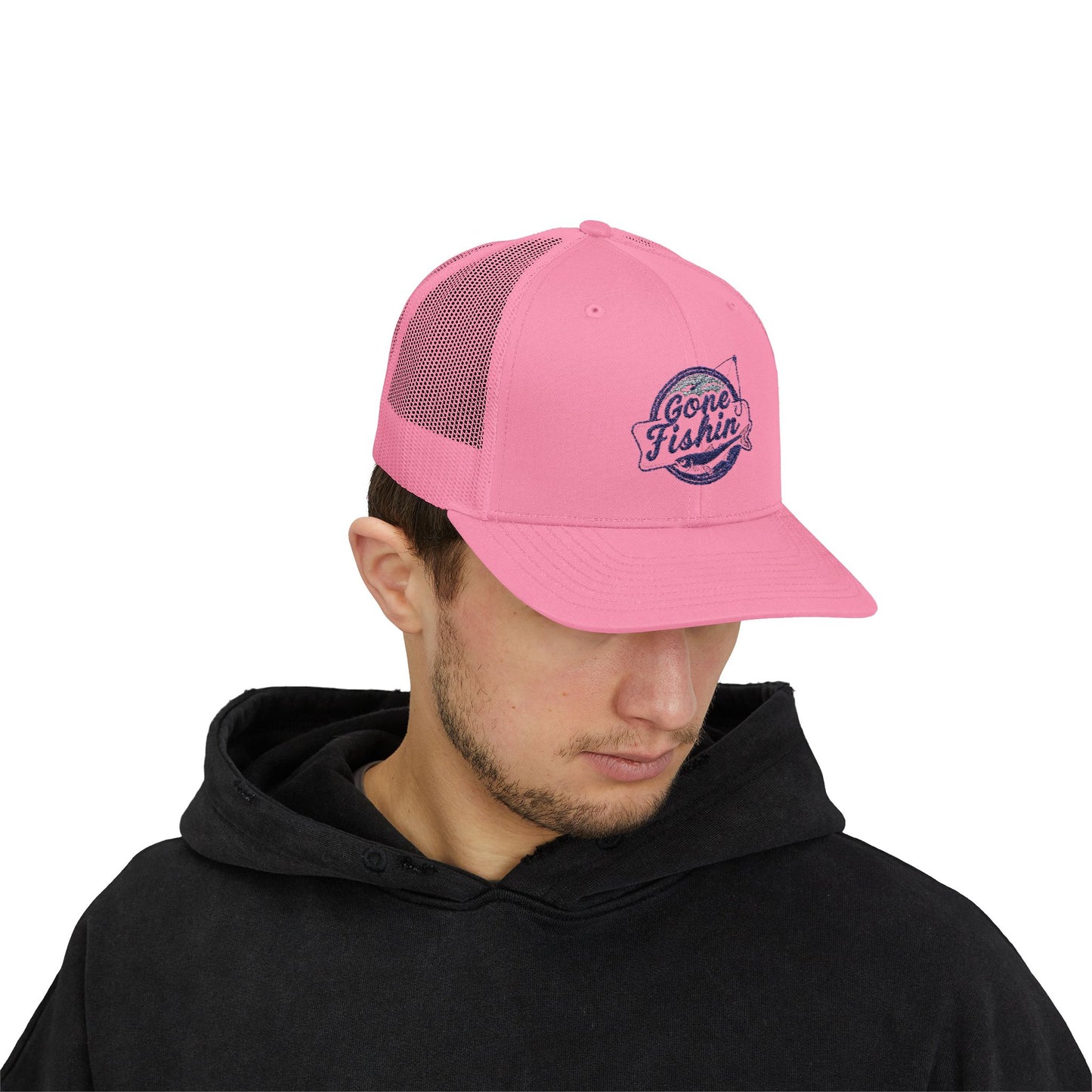 Fishing Snapback Trucker Cap | Perfect for Outdoor Adventures, Fishing Trips, Summer Festivals, Gifts for Dad, Casual Wear