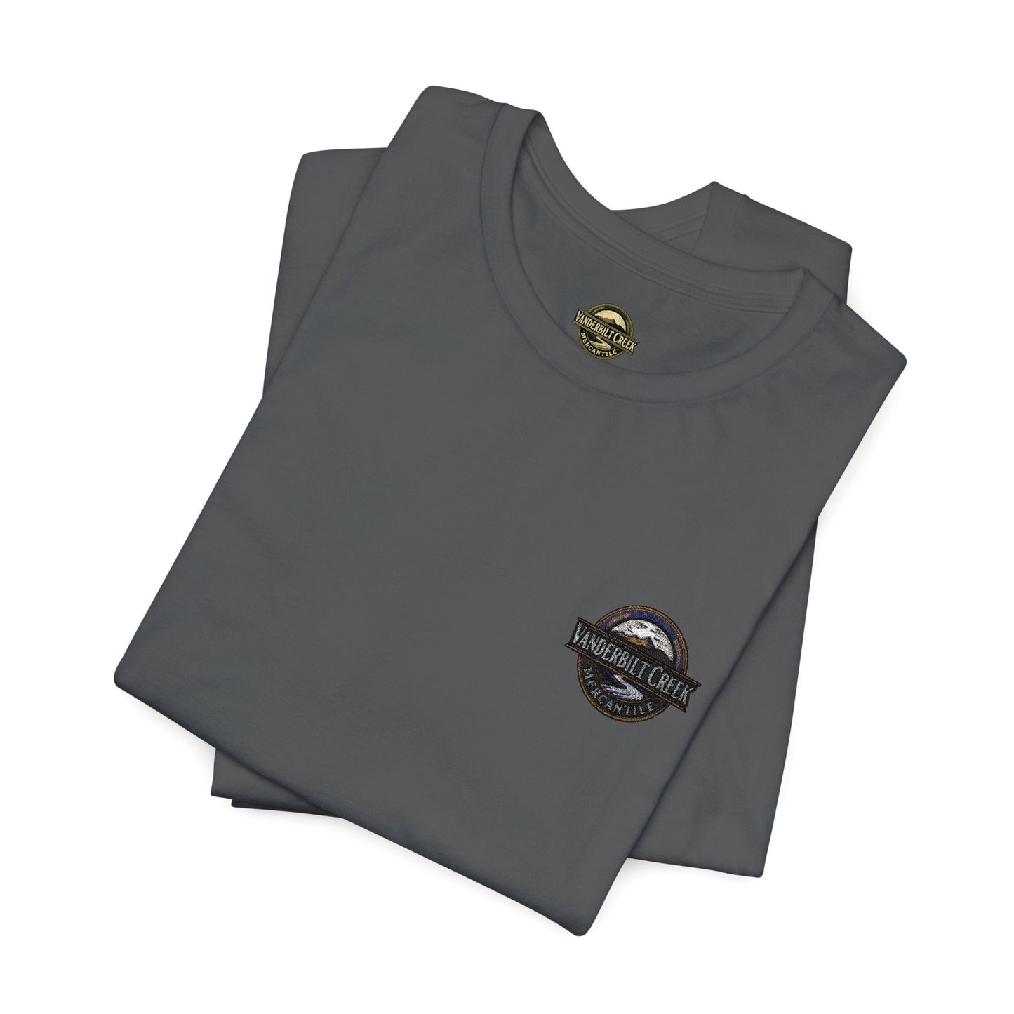 Casual Embroidered Tee for Everyday Wear, Perfect for Summer, Unisex Graphic Top, Gift for Friends, Relaxed Fit Shirt