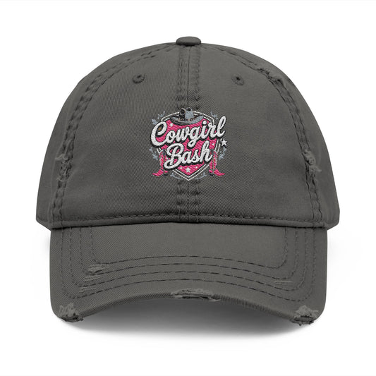 Distressed Dad Hat with Cowgirl Bash Embroidery | Trendy Cowboy Hat for Everyday Style, Perfect Gift for Western Lovers, Casual Outfit [...]