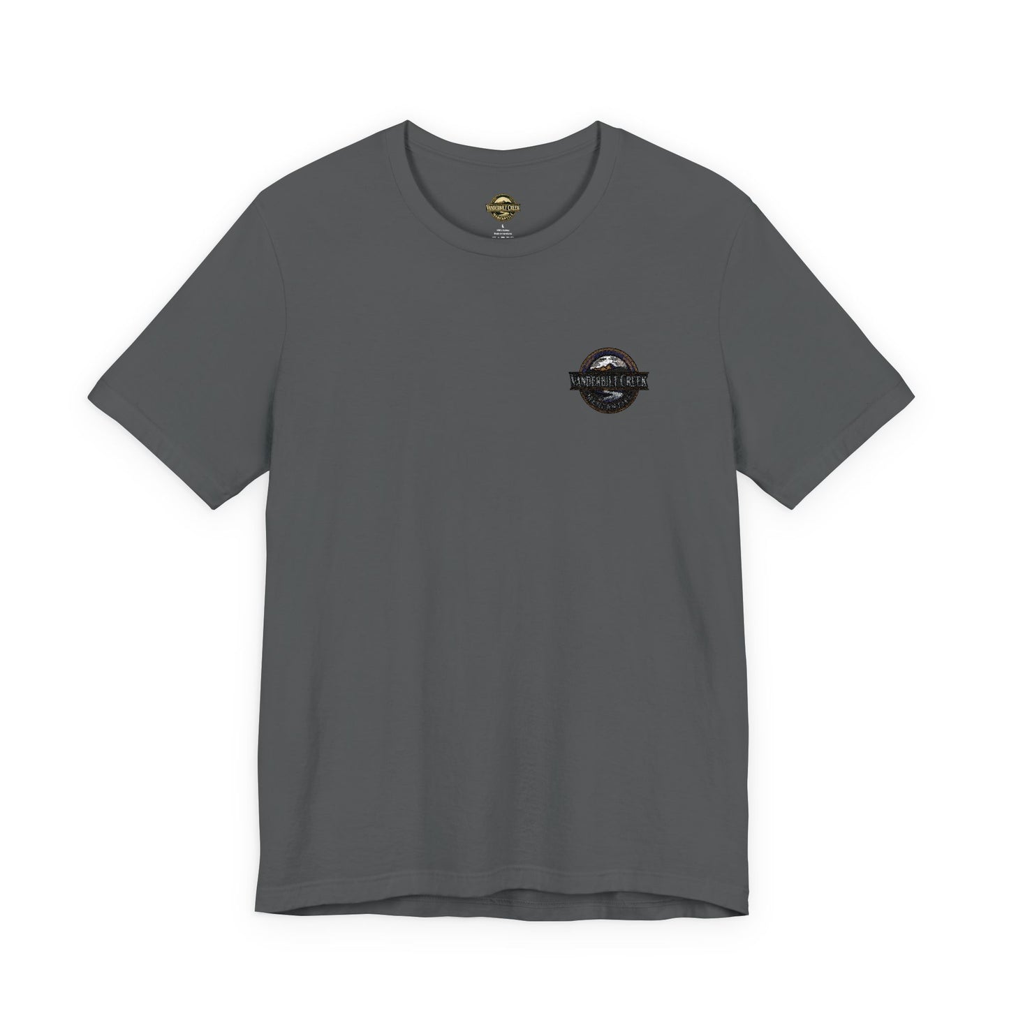 Casual Embroidered Tee for Everyday Wear, Perfect for Summer, Unisex Graphic Top, Gift for Friends, Relaxed Fit Shirt