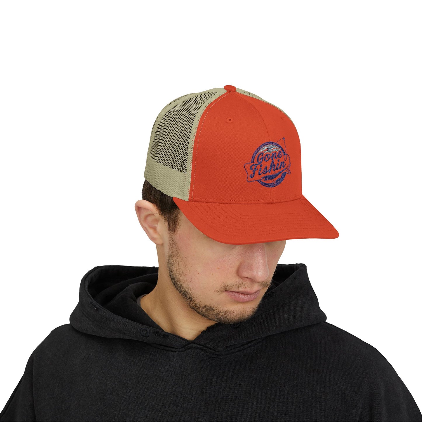 Fishing Snapback Trucker Cap | Perfect for Outdoor Adventures, Fishing Trips, Summer Festivals, Gifts for Dad, Casual Wear